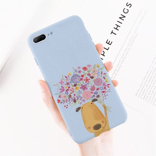 [Freeship toàn quốc từ 50k] Ốp lưng chống sốc Chó tặng hoa