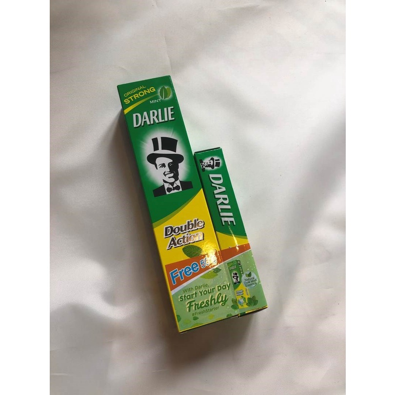 Kem đánh răng Darlie Double Action 225g tặng tuýp 50g. Hàng chính hãng DKSH Việt Nam.