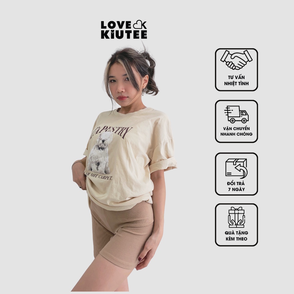 Quần đùi biker vải thun tăm co dãn nhiều năng động thoải mái LOVEKIUTEE