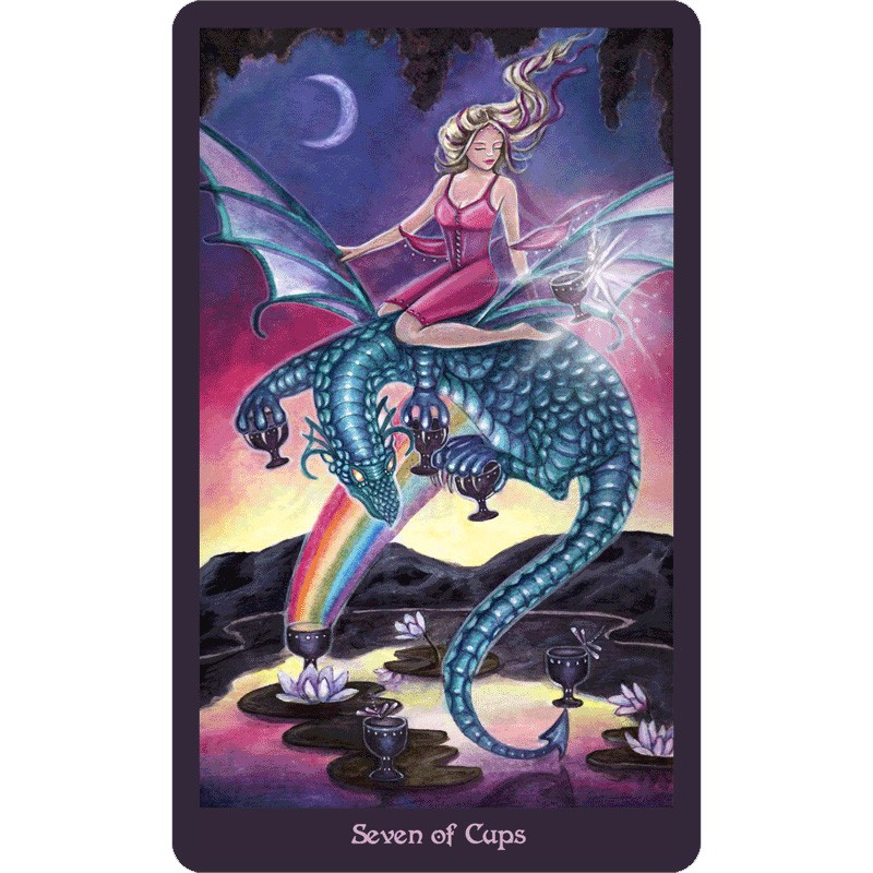 Bộ Bài Crystal Visions Tarot (Mystic House Tarot Shop)