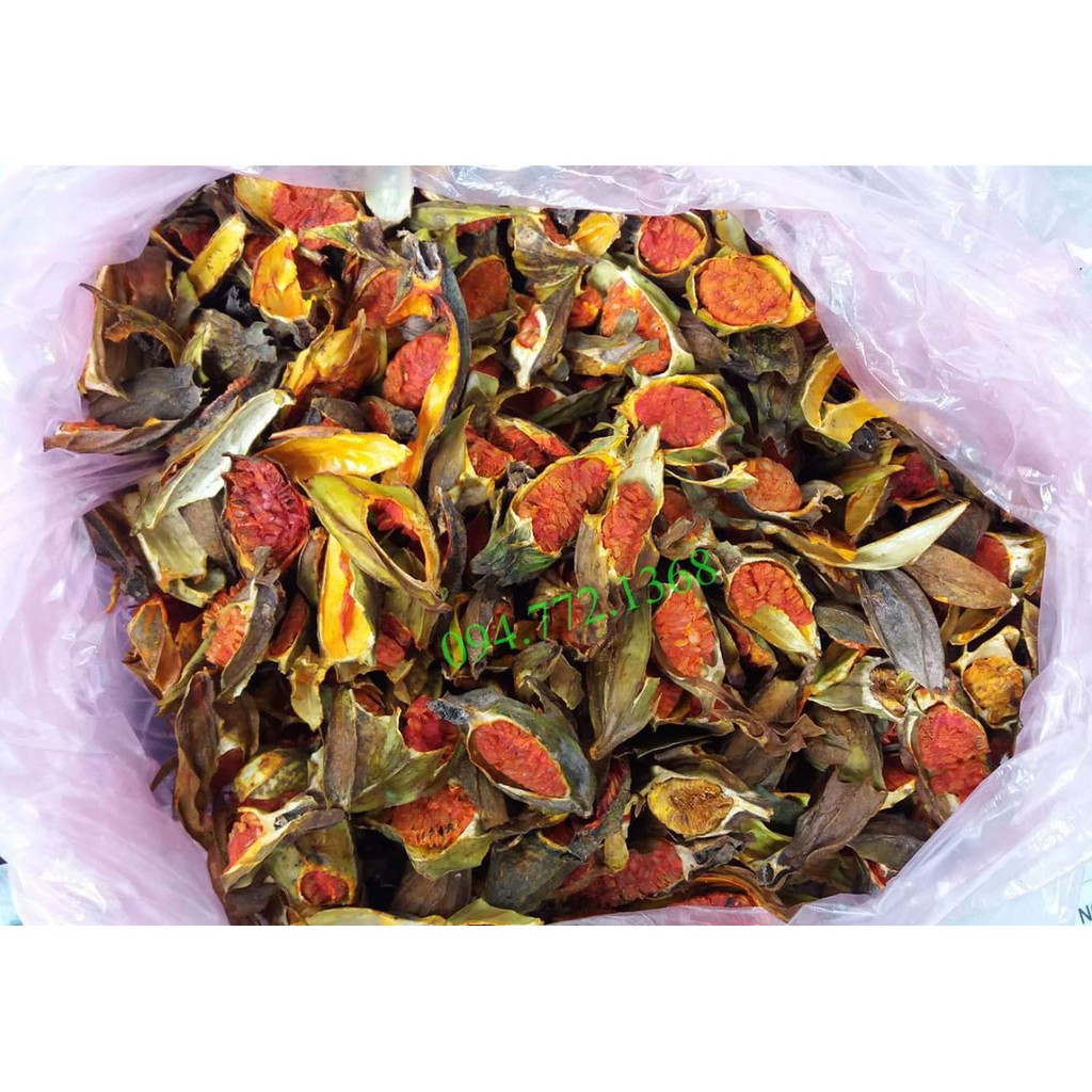 Hạt dành dành loại đặc biệt tạo màu vàng chanh cho thực phẩm - 100gr