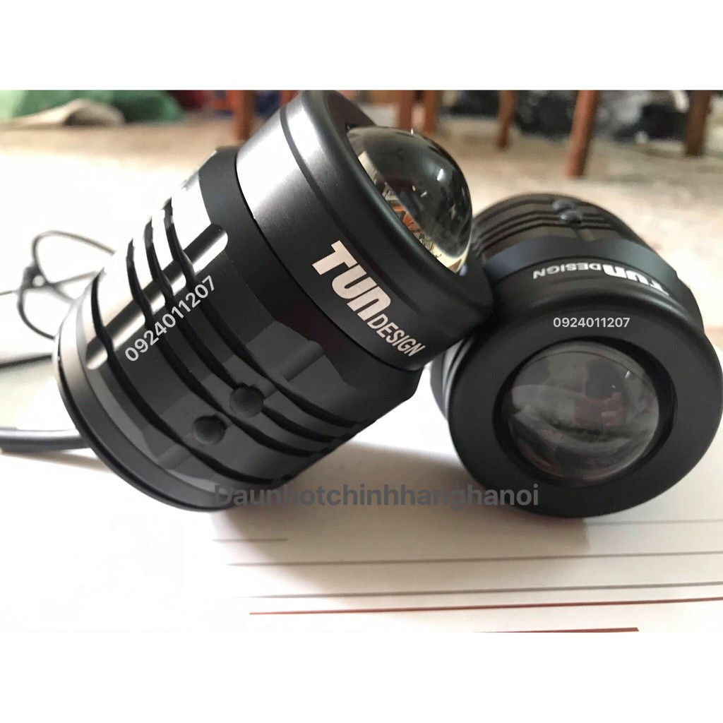 LED TUN 4X - đèn trợ sáng chính hãng Tun - Cos pha Vàng trắng - Bảo hành 12 tháng