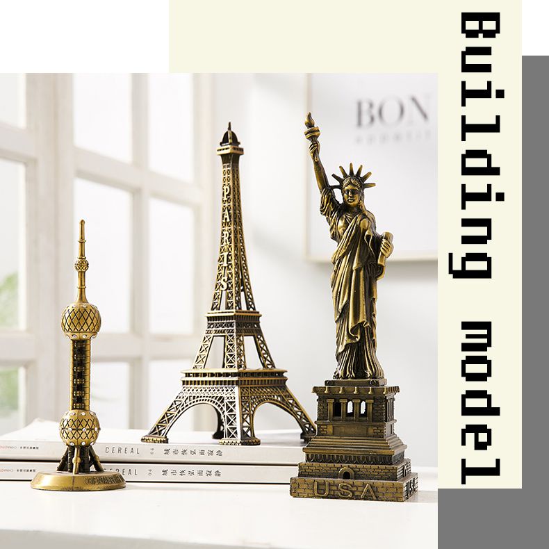 Mô Hình Kì Quan Thế Giới Decor Trang trí nhà cửa Cao 18~20cm