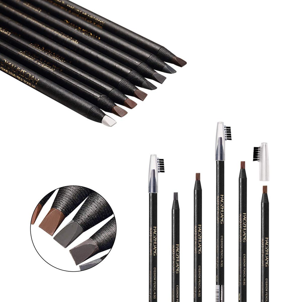 Chì Kẻ Mày Phẩy Sợi Haozhuang EyeBrown Pencil