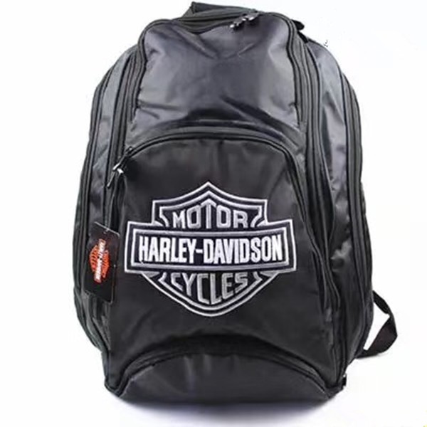 Túi đựng mũ bảo hiểm Harley Davidson Du lịch laptop Xe đạp Túi có thể điều chỉnh Ba lô Trường học