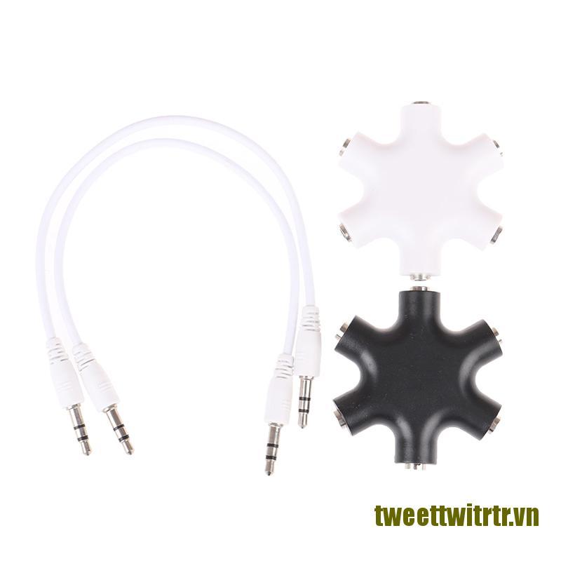 Bộ Chia Cổng Âm Thanh 6x3.5mm | BigBuy360 - bigbuy360.vn