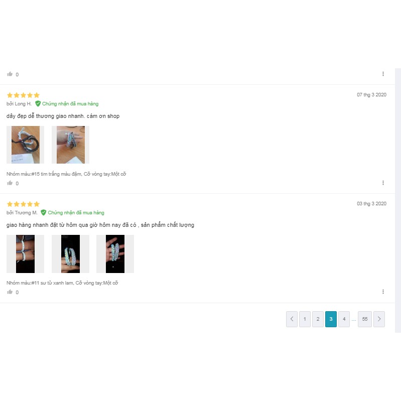 [Update mẫu mới] Vòng tay phản quang freesize ( phần 2)