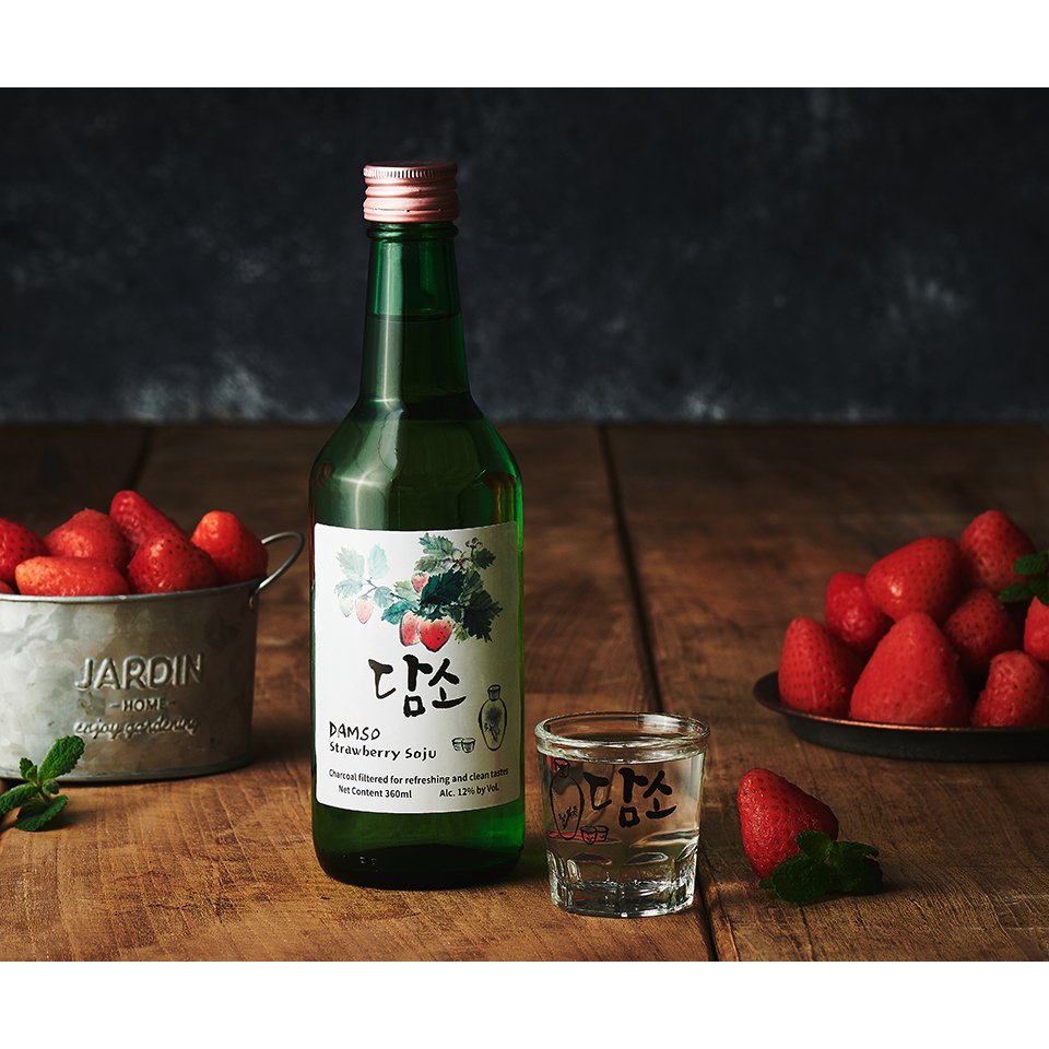 Soju Damso Hàn Quốc Vị Quýt Jeju 360ml