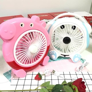 Quạt để bàn hình thú kute
