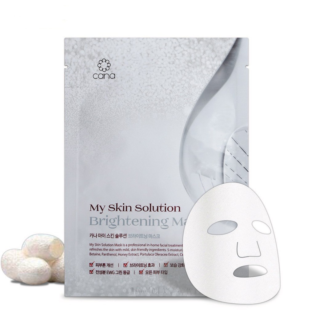[ĐẮP MẶT BAO PHÊ] Mặt nạ chăm sóc da Hàn Quốc CANA My Skin Solution & PRENIMUM NONI MASK  (25g - 30g/miếng & Nhiều loại) | BigBuy360 - bigbuy360.vn