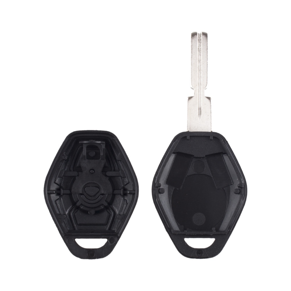 Vỏ chìa khóa ô tô sửa đổi cho bmw e38 e39 e46 7 series x3 x5 z3 z4 hu92 / hu58 blade 3 buttons cover keyless case fob