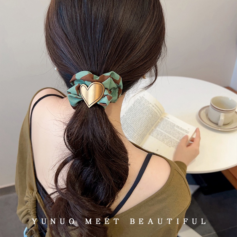 Dây Buộc Tóc Co Giãn Cao Cấp Thiết Kế Đơn Giản Dễ Phối Đồ