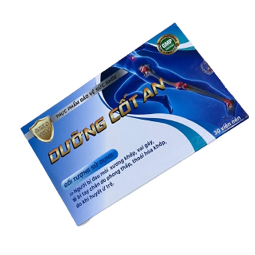 Dưỡng Cốt An (hộp 30 viên) - hỗ trợ giảm các triệu chứng đau mỏi xương khớp , Coastlinecare Pharmacy