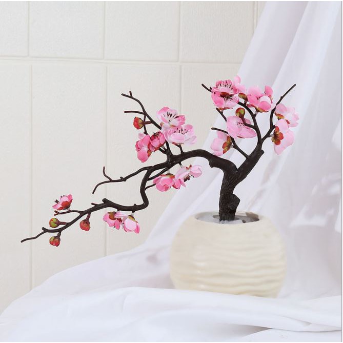 Cành hoa đào thế Bonsai siêu đẹp -Trang trí nhà cửa, trang trí tết, Decor