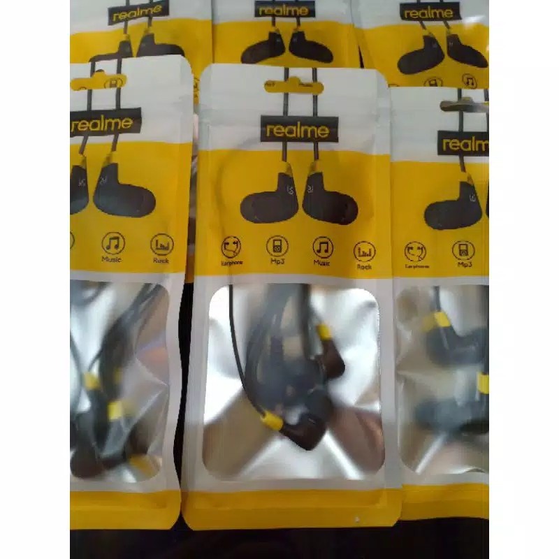 Tai Nghe Realme Ma-13 Hendsfree Realme Ma-13 Superbass Stereo Headset Ma13 Jgshop.Id