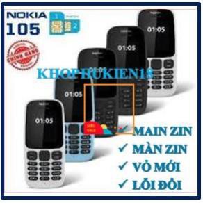 ĐIỆN THOẠI NOKIA 105 (2017) 2 SIM ZIN CHÍNH HÀNG