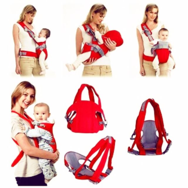 FREESHIP 99K TQ_Địu em bé baby carrier 4 tư thế