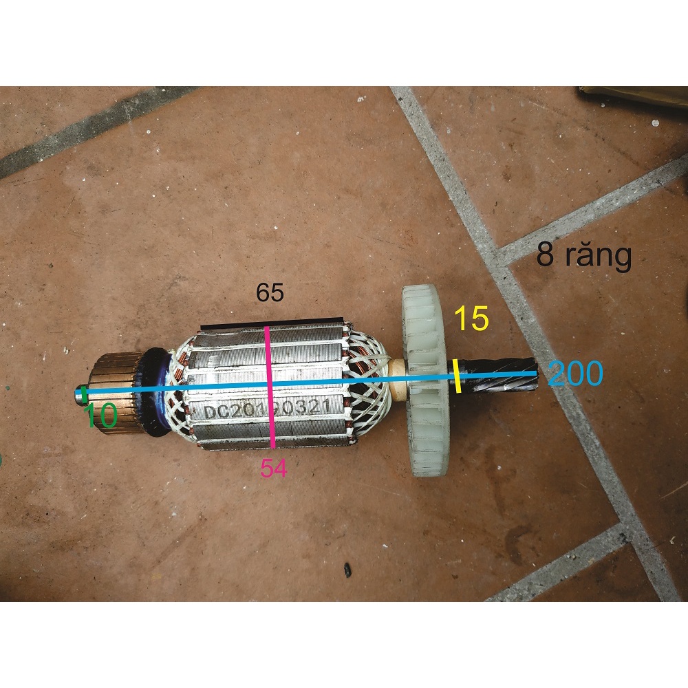 Rô to - Rotor máy cắt sắt 355mm