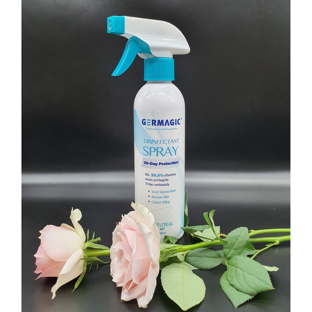 Chai xịt diệt khuẩn Germagic 300ml hiệu quả kéo dài 30 ngày (Phát minh vàng 2018 Geneva Thuỵ sĩ)
