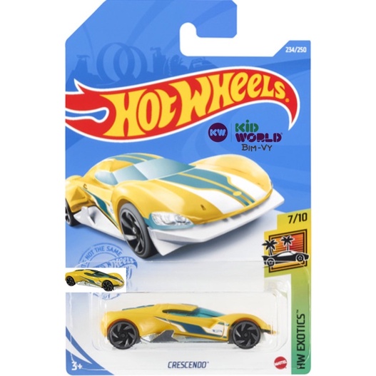 Xe mô hình Hot Wheels basic Crescendo GRY89, 40K.