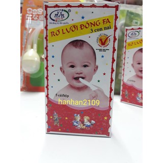 Combo 10 hộp (50 chiếc) Rơ lưỡi Đông Fa cho bé sơ sinh