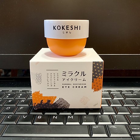 Kem dưỡng HaSi Kokeshi Puredoll giảm nhăn &amp; thâm quầng mắt 15g