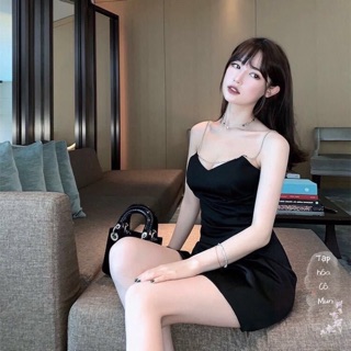 Đầm phối xích chanh sả