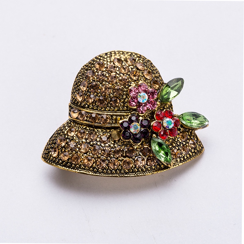 Ghim Cài Áo Kiểu Dáng Vintage Sang Trọng Cho Nữ