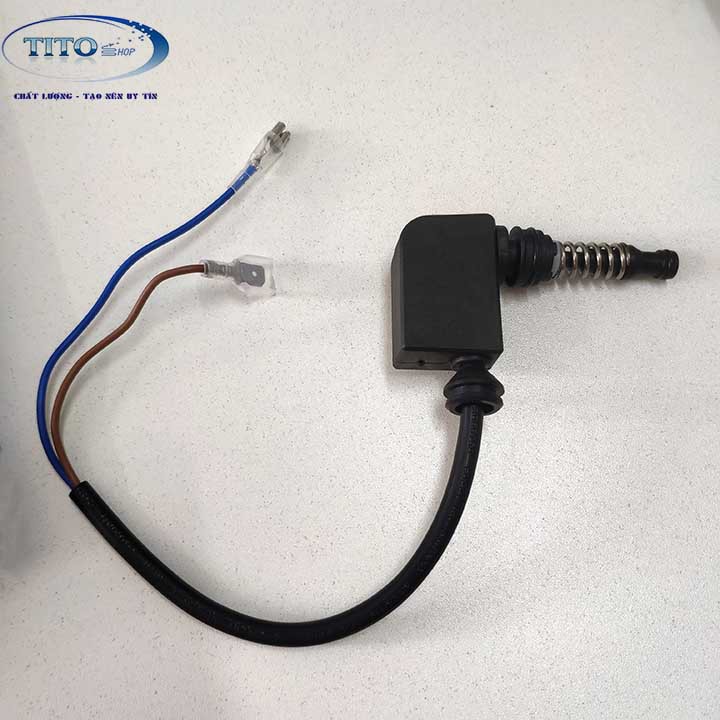 Rơ le áp lực thay thế cho các dòng máy rửa xe không có chức năng chỉnh áp - RƠ LE ÁP LỰC loại to màu đen