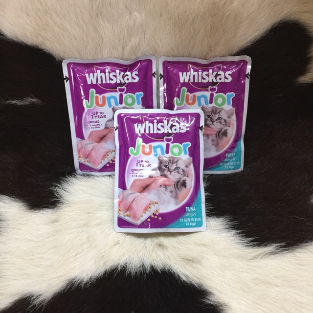 Pate Whiskas Junior dành cho mèo con