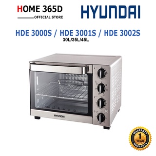 Lò Nướng Hyundai Chính Hãng HDE 3000S / HDE 3001S / HDE 3002S Kết Cấu Thép Không Gỉ [Bảo Hành 12 Tháng]