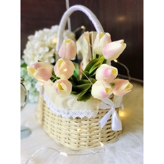 Giỏ Mây Đan Picnic Decor