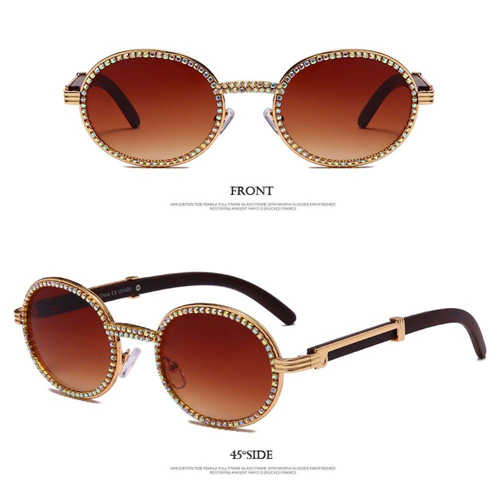 ORIENTLII Kính Mát Tròng Oval Chống Tia UV400 Hiệu Quả|Tấm Che Nắng Chất Lượng Cao Tiện Dụng