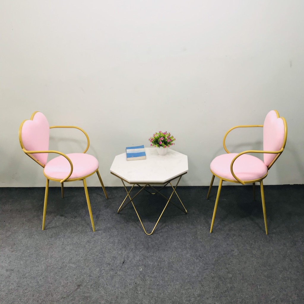 SIÊU RẺ !!!!! GHẾ TRANG ĐIỂM, GHẾ TRÁI TIM BỌC NỆM 2 MẶT, GHẾ CAFE | BigBuy360 - bigbuy360.vn