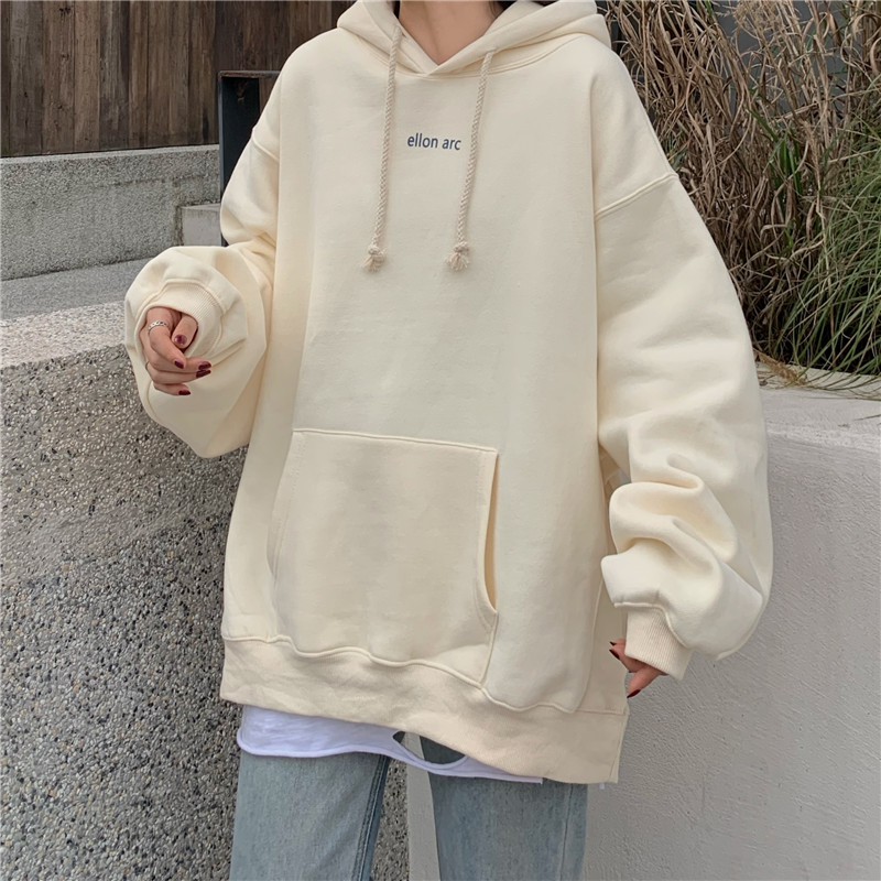 Áo hoodie nỉ nữ big size thời trang ulzzang hàn quốc, Áo hoodie nữ form rộng nỉ bông có mũ thời trang học sinh sinh viên | BigBuy360 - bigbuy360.vn