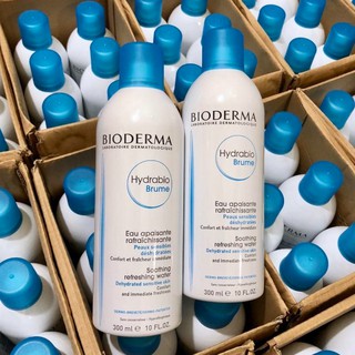 Xịt Khoáng Bioderma Hydrabio Brume Soothing Refreshing 300ml