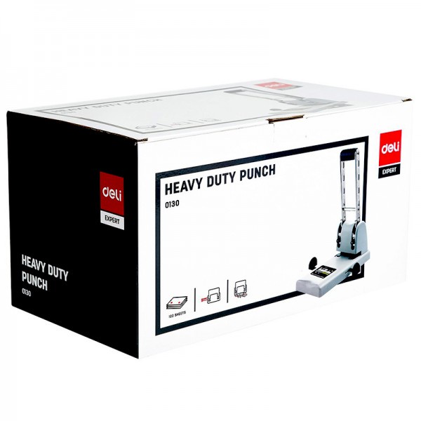 Máy đục lỗ Deli 2 lỗ - E0130 - 100 tờ siêu xịn