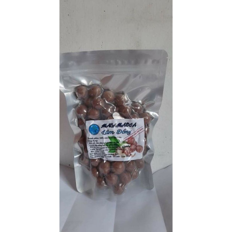 [Mã 11FMCGSALE giảm 8% đơn 500K] 500g macca sạch Lâm Đồng organic _ mắc ca sấy [size nhỏ]