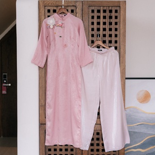 MINX - Áo Dài Lụa Tuyết Nhung