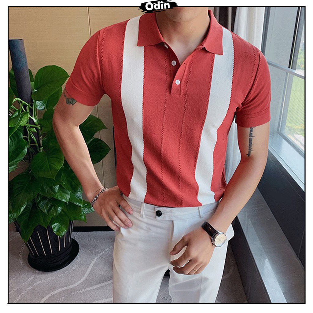 Áo polo, áo phông cổ bẻ PL08 vải lụa dệt kim cao cấp, thoáng mát mùa hè