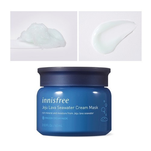 Mặt Nạ Dưỡng Ẩm Cung Cấp Nước Chuyên Sâu Innisfree Jeju Lava Seawater Cream Mask 60ml