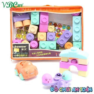 [VBCare]Đồ chơi xếp khối bột lúa mạch VBC-NK70-12