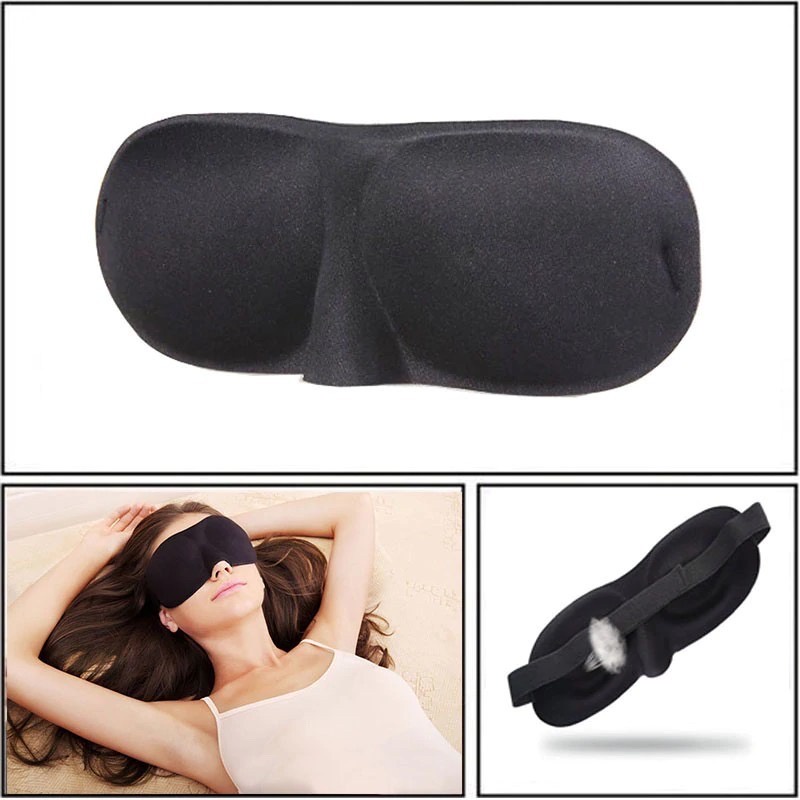 Bịt Mắt Ngủ 3D, Mặt Nạ Che Mắt Ngủ Văn Phòng, Trên Xe Ô tô, Máy Bay, Thoáng Khí, Mềm Mại Cho Giấc Ngủ Ngon. Kingler 5130