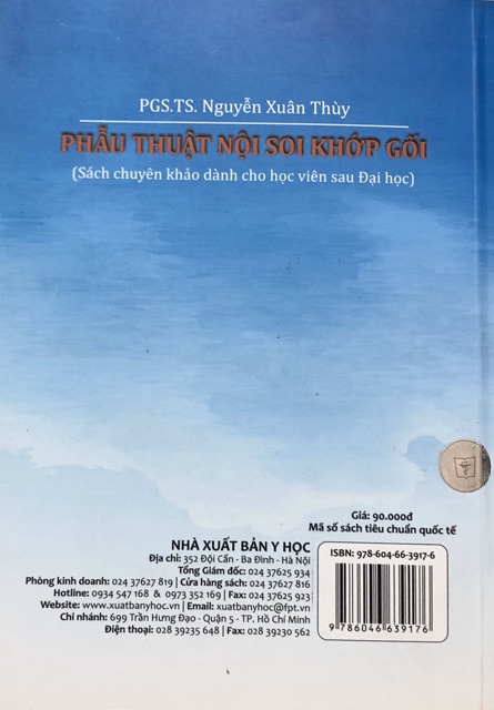 Sách - Phẫu thuật nội soi khớp gối