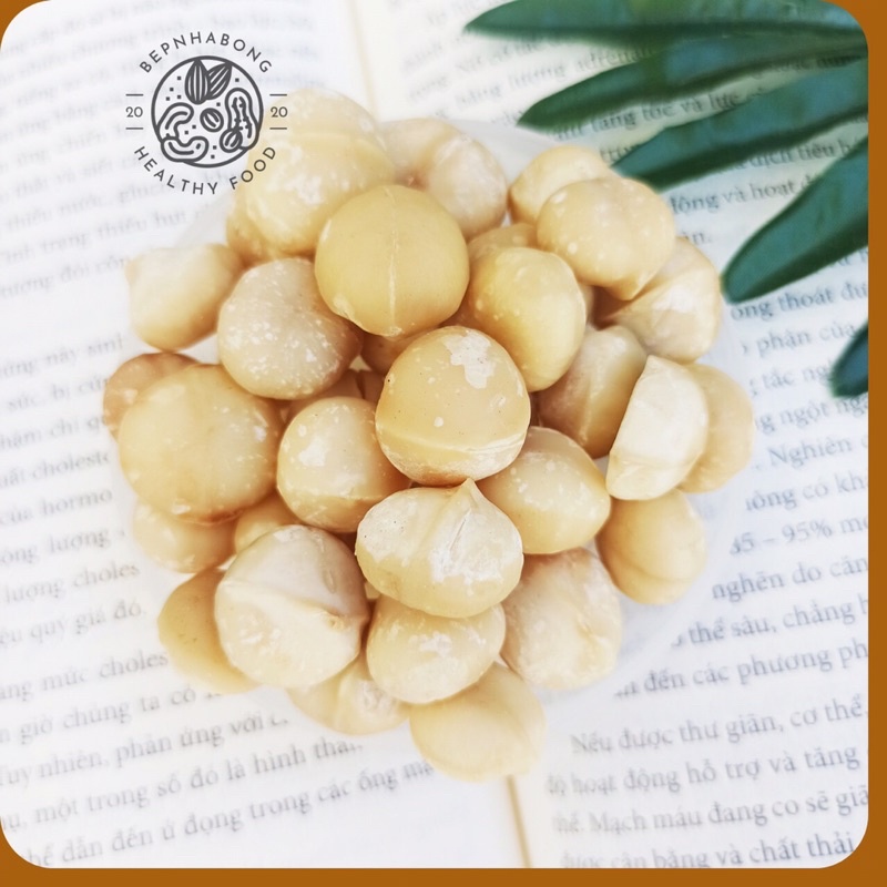 Nhân hạt macca ĐăkLăk sấy nguyên hạt/ hạt vỡ loại 1 - Nhân hạt macca tách vỏ nhập khẩu bịch 250gr-500gr, Bếp Nhà Bống