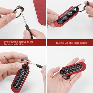 Móc Khóa Sợi Carbon Thiết Kế Sáng Tạo Cho Xe Hơi Mazda