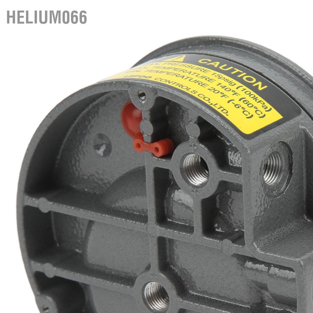 Đồng hồ đo chênh lệch áp suất Đồng hồ đo áp suất chênh lệch thông minh với con trỏ và thang Helium066