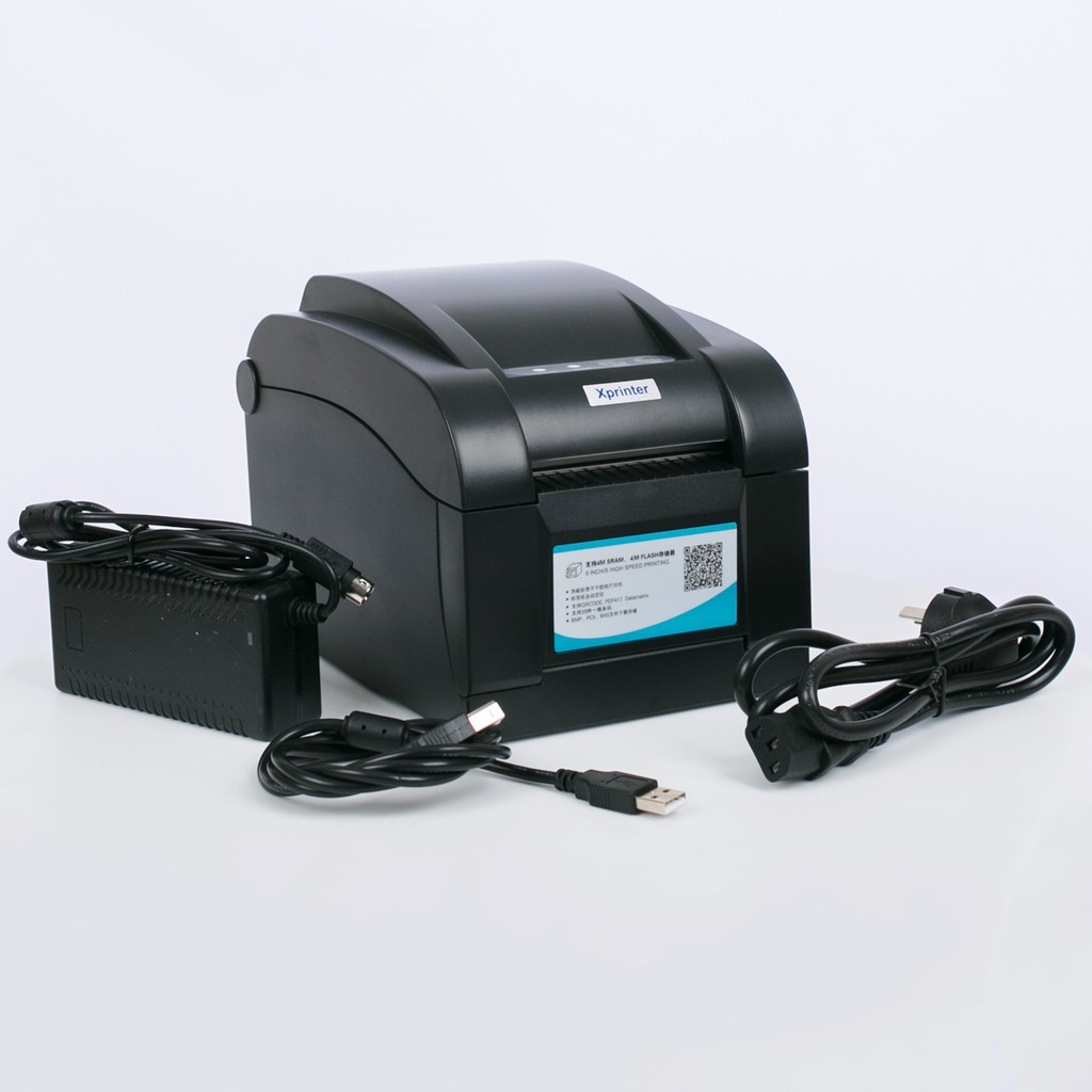 Máy In Tem Mã Vạch, in đơn hàng shopee Xprinter XP-350B - [Hàng Chính Hãng - BH 12 tháng] | BigBuy360 - bigbuy360.vn