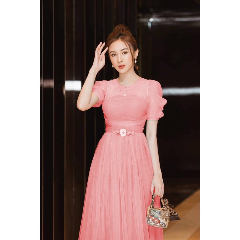 ĐẦM MAXI HOA TAY PHỒNG