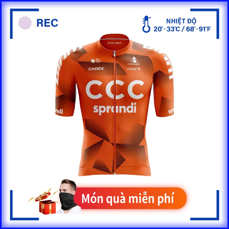 【New Arrival】CCC Bộ Quần Áo Đi Xe Đạp Thể Thao Cho Namquần đạp xe